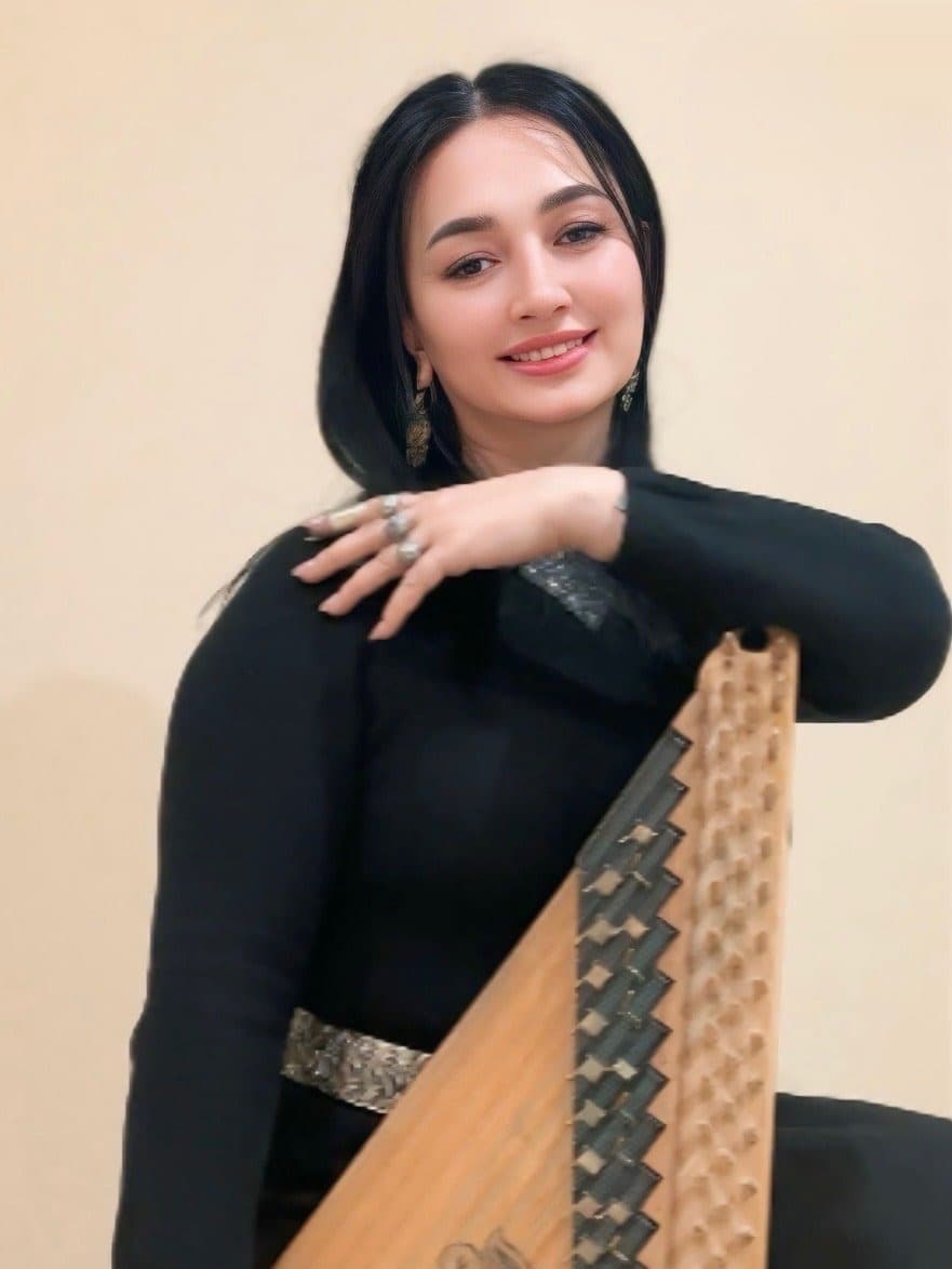 Gohar Harutunyan, qanun teacher at ABA Music Academy, with her qanun